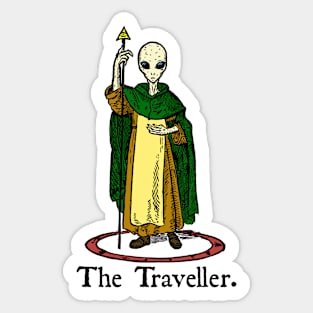 The Traveller Sticker